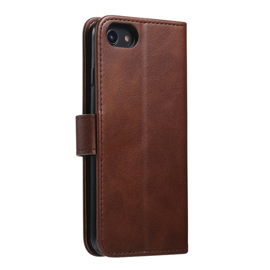Premium leather construction with magnetic closure detail on iPhone case