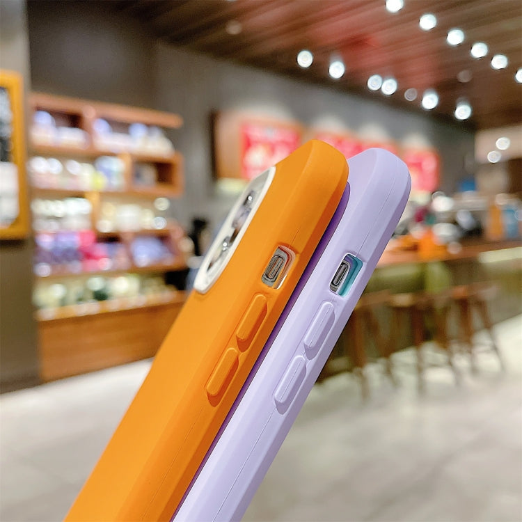 3 In 1 PC + TPU Solid Color Phone Case