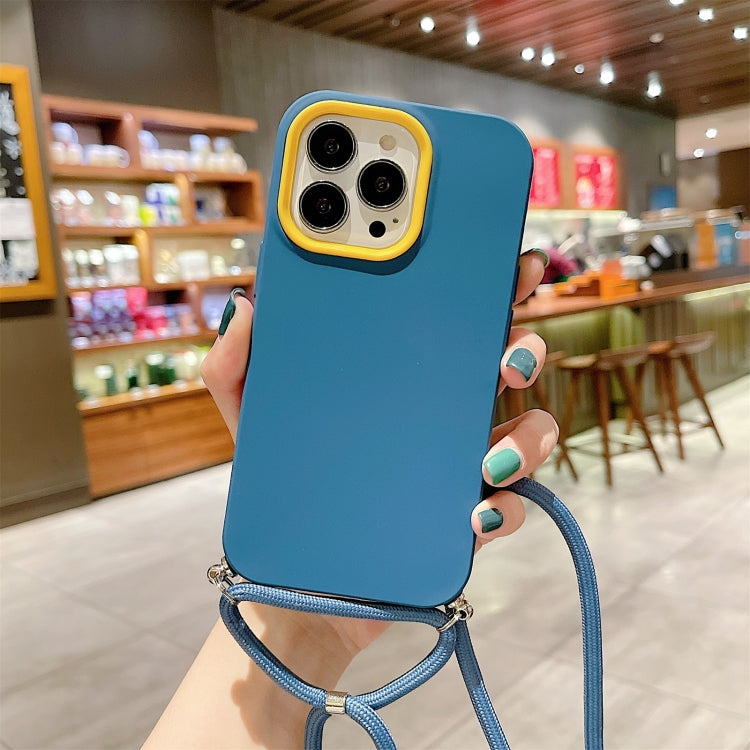 3 In 1 PC + TPU Solid Color Phone Case