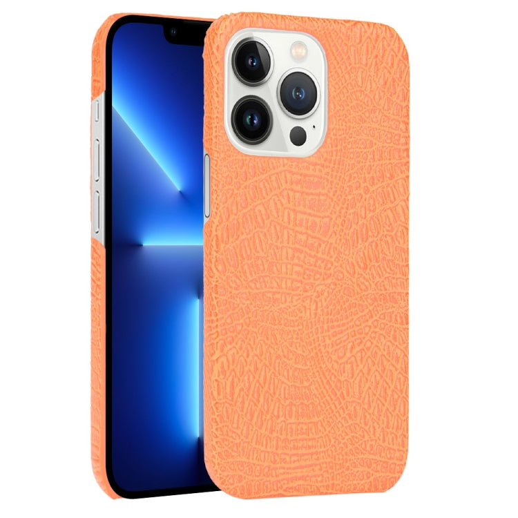 Crocodile PU + PC Phone Case, For iPhone 13 mini, For iPhone 13, For iPhone 13 Pro