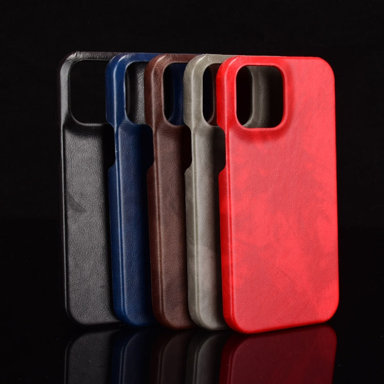 Litchi Leather PC Phone Case, For iPhone 13 mini, For iPhone 13 Pro, For iPhone 13, For iPhone 13 Pro Max