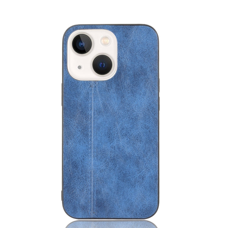 Sewing Cow Leather Soft PC Case, For iPhone 13, For iPhone 13 Pro, For iPhone 13 Pro Max