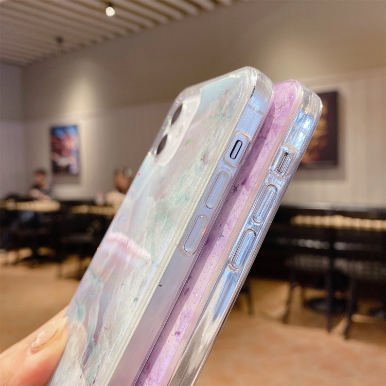 Marble Pattern Lanyard Phone Case