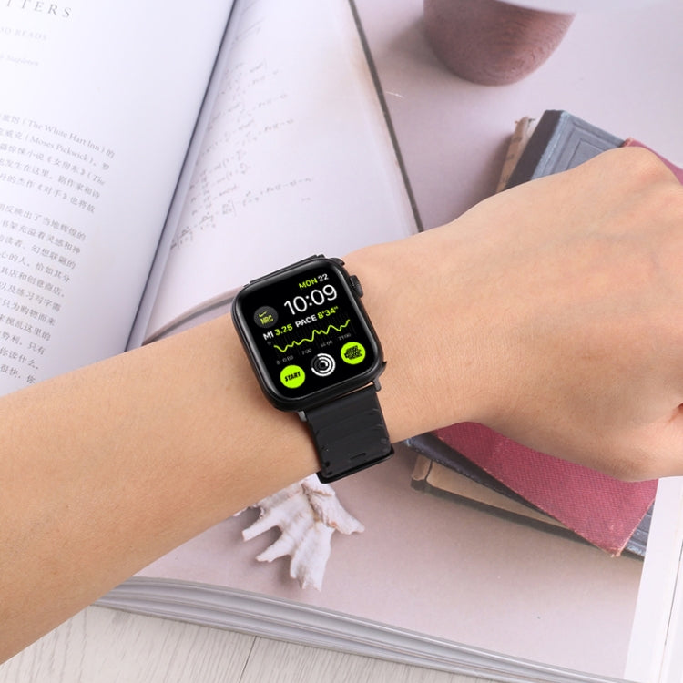 Silicone Watchband + Watch Case Set, For Apple Watch Series 7 41mm, For Apple Watch Series 7 45mm