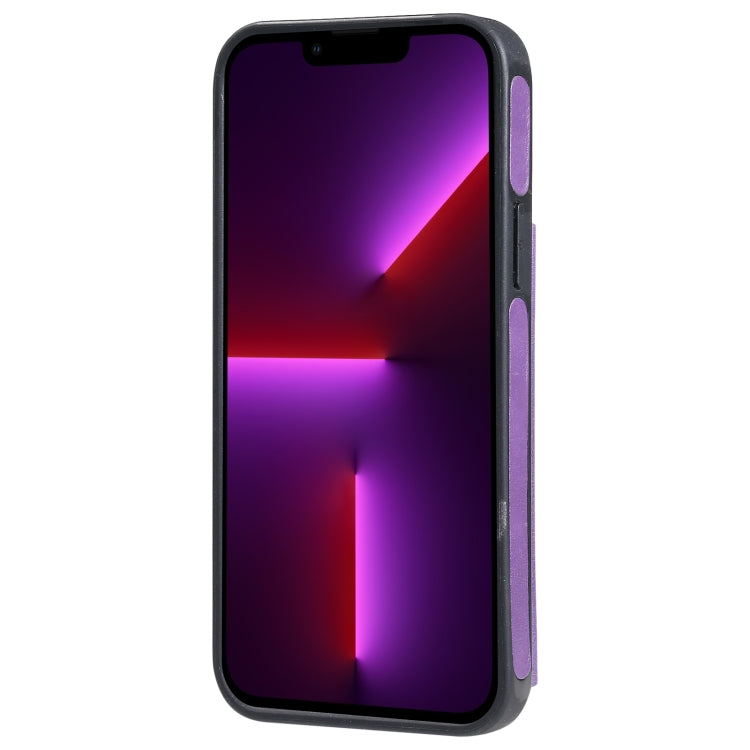 Solid Color Double Buckle Zipper Shockproof Phone Case, For iPhone 13 Pro Max, For iPhone 13 Pro, For iPhone 13, For iPhone 13 mini