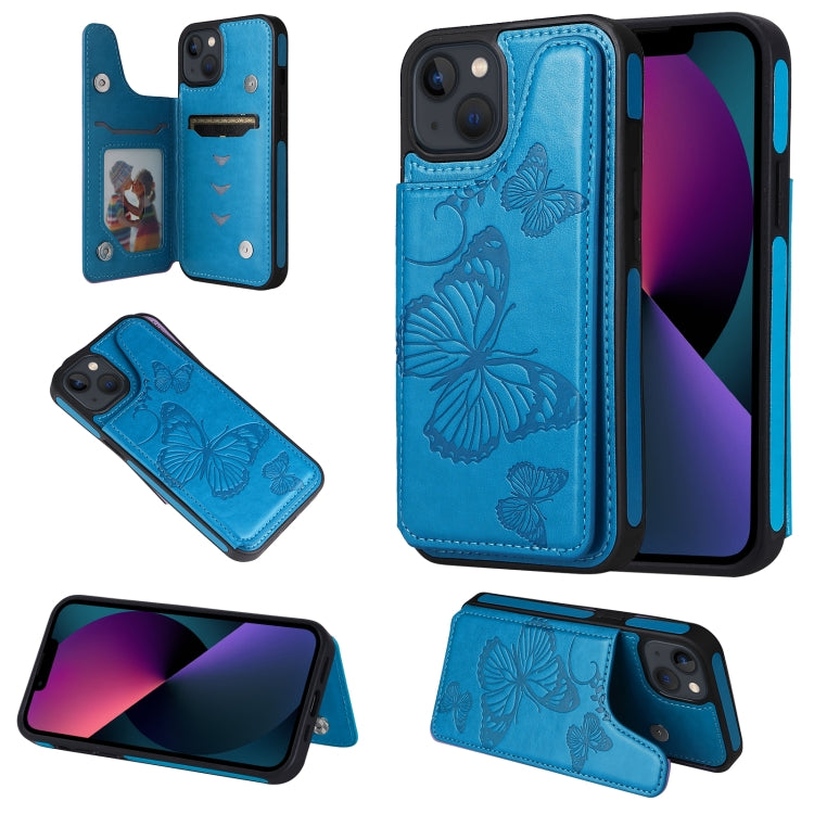 Butterfly Embossing Pattern Shockproof Phone Case, For iPhone 13 Pro Max, For iPhone 13 Pro, For iPhone 13