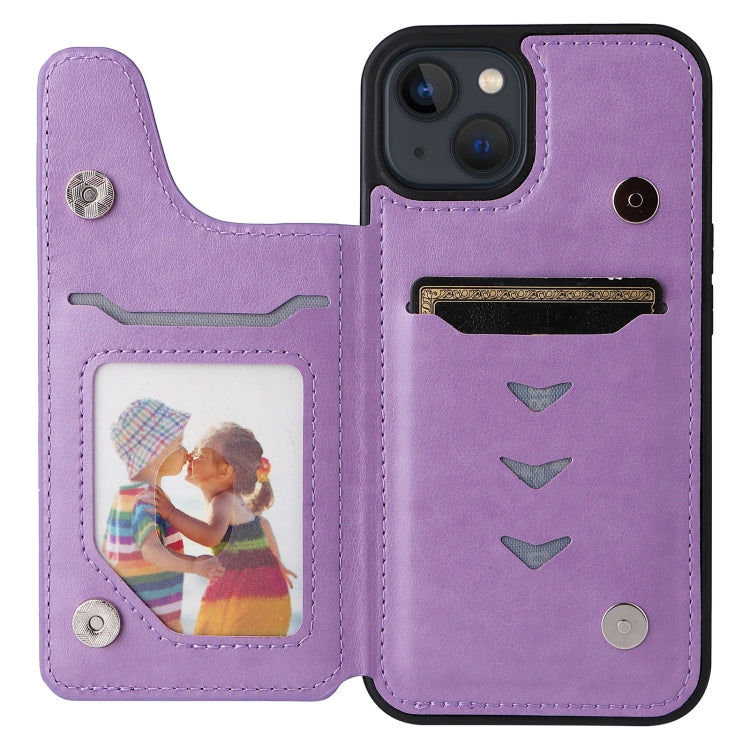 Butterfly Embossing Pattern Shockproof Phone Case, For iPhone 13 mini