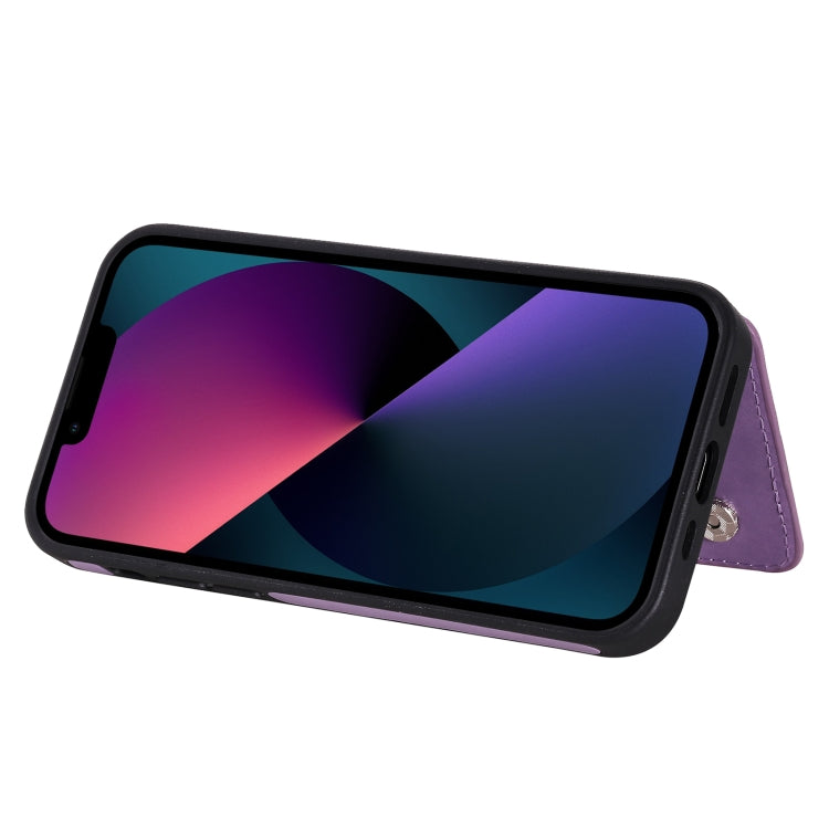 Butterfly Embossing Pattern Shockproof Phone Case, For iPhone 13 mini