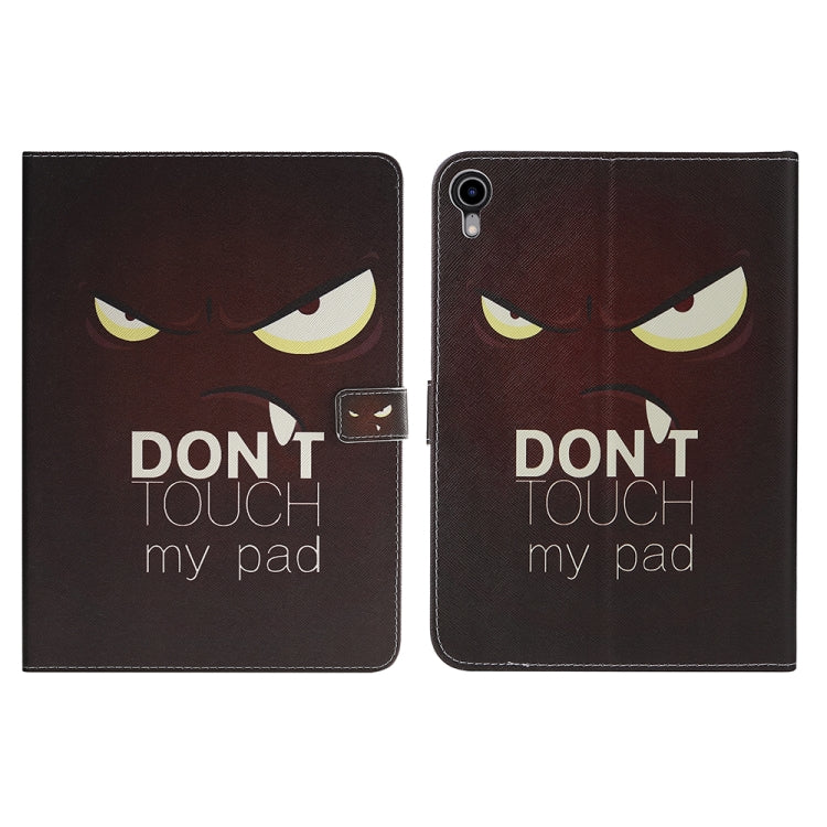 Étui à rabat horizontal en cuir pour tablette iPad mini 6, motif dessin coloré