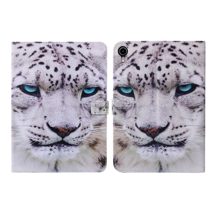 Étui à rabat horizontal en cuir pour tablette iPad mini 6, motif dessin coloré