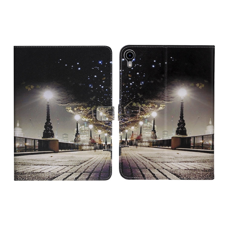 Colored Drawing Horizontal Flip Leather Tablet Case, For iPad mini 6