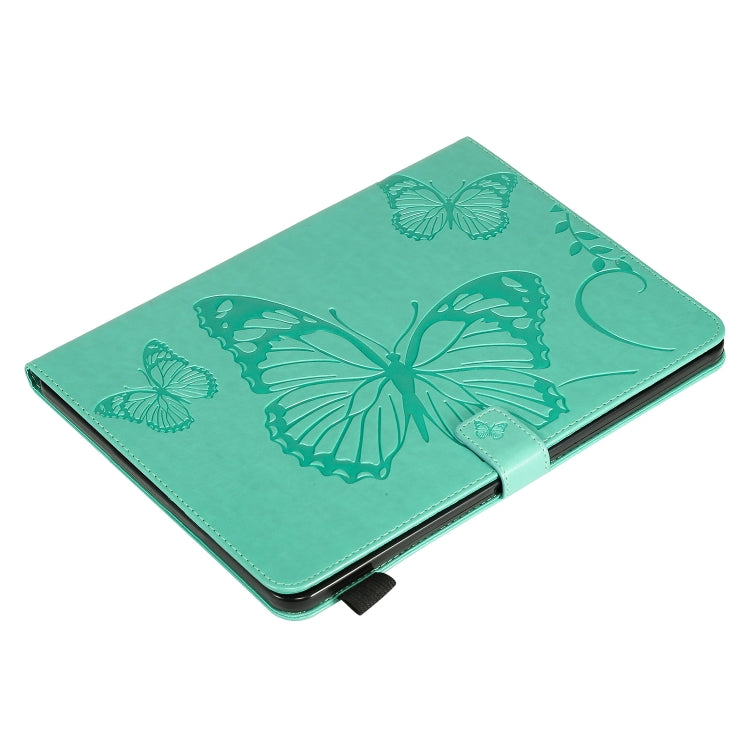 Pressed Printing Butterfly Pattern Horizontal Flip Leather Tablet Case, For iPad mini 6