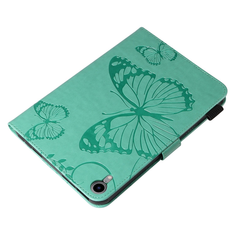 Pressed Printing Butterfly Pattern Horizontal Flip Leather Tablet Case, For iPad mini 6