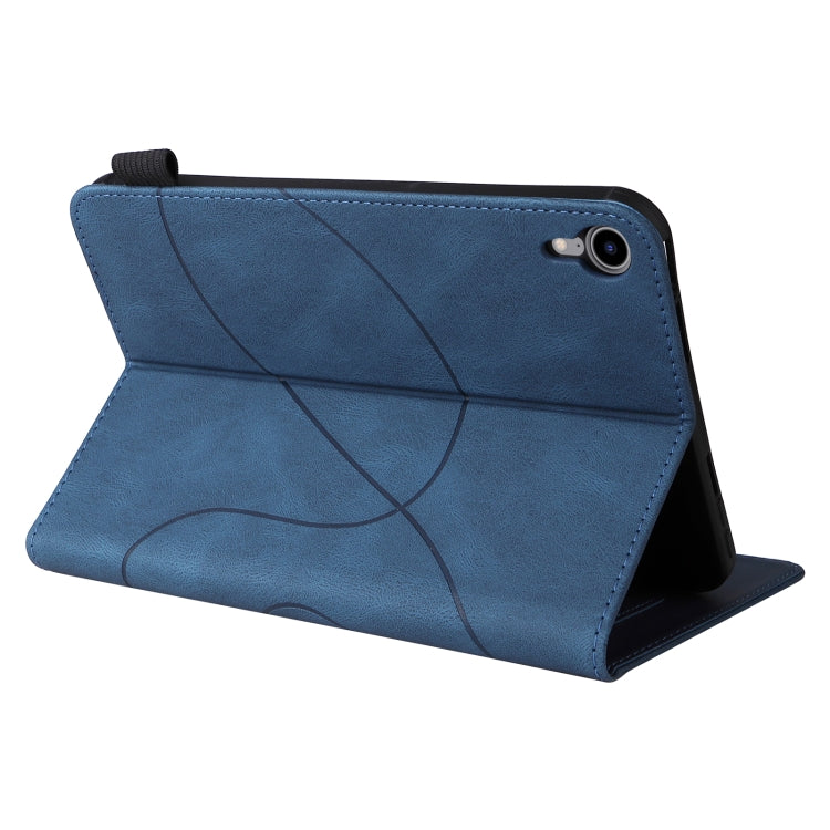 Dual-color Splicing Horizontal Flip Leather Tablet Case, For iPad mini 6