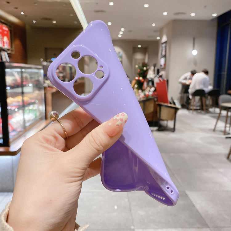 Glossy Straight-Edge TPU Phone Case, For iPhone 12 Pro