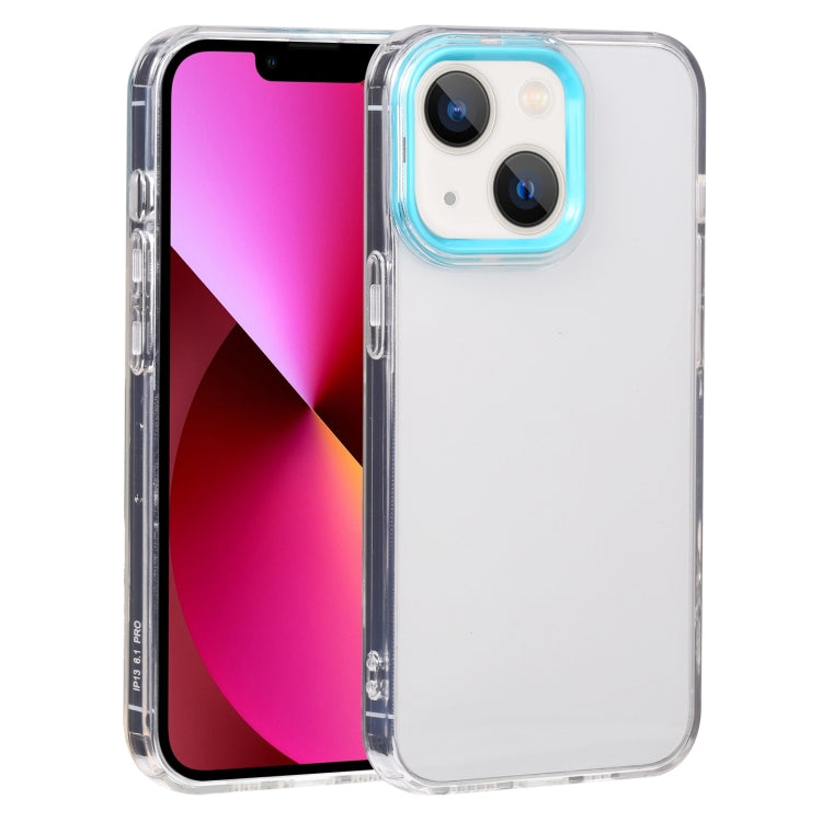 Macaron Lens Frame Transparent TPU Phone Case, For iPhone 13, For iPhone 13 Pro, For iPhone 13 Pro Max