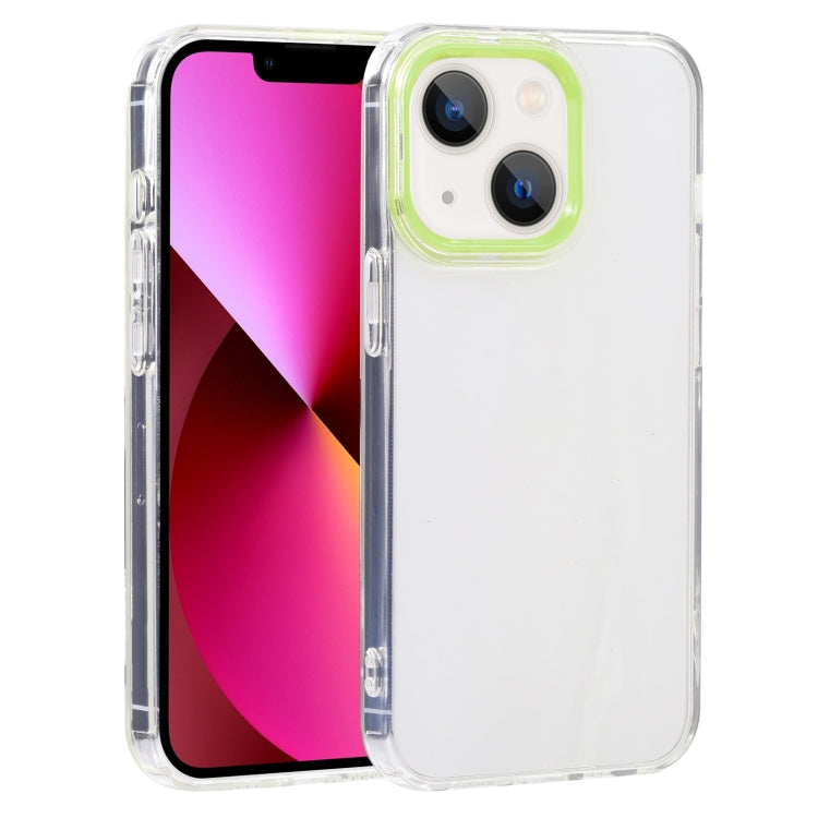 Macaron Lens Frame Transparent TPU Phone Case, For iPhone 13, For iPhone 13 Pro, For iPhone 13 Pro Max