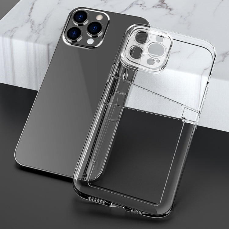 Dual Card TPU Phone Case, For iPhone 13 mini, For iPhone 13 Pro, For iPhone 12 Pro, For iPhone 12 Pro Max, For iPhone 11, For iPhone 11 Pro