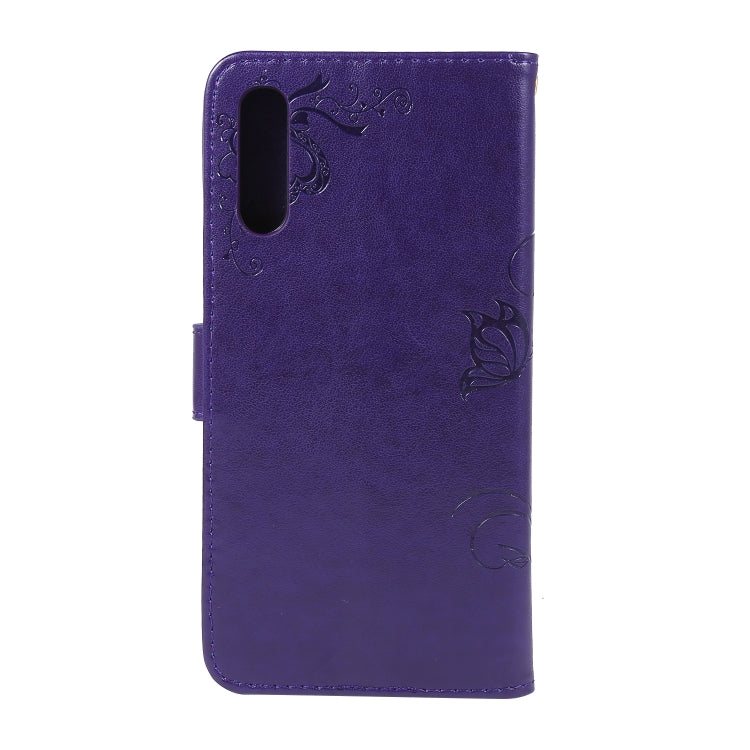 Ant Dating Series Mobile Phone Leather Case with Stand & Card Slot & Wallet, For Galaxy A50