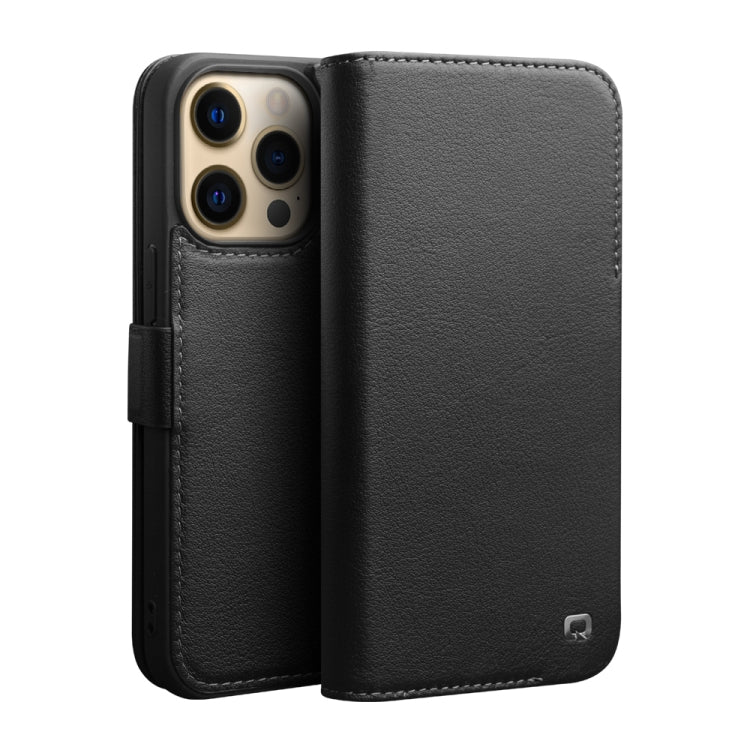 QIALINO Magnetic Buckle Leather Phone Case, For iPhone 13 mini, For iPhone 13 Pro, For iPhone 13 Pro Max