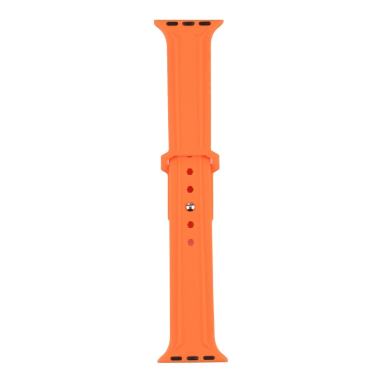 King Kong Silicone Watchband For Apple Watch Series, 7 41mm / 6&SE&5&4 40mm / 3&2&1 38mm