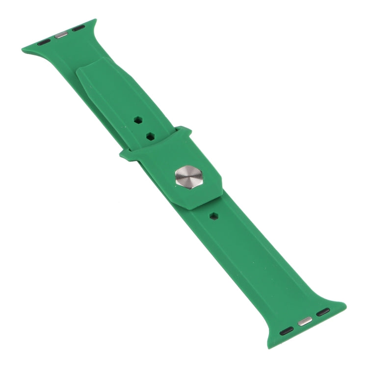 King Kong Silicone Watchband For Apple Watch Series, 7 45mm / 6&SE&5&4 44mm / 3&2&1 42mm