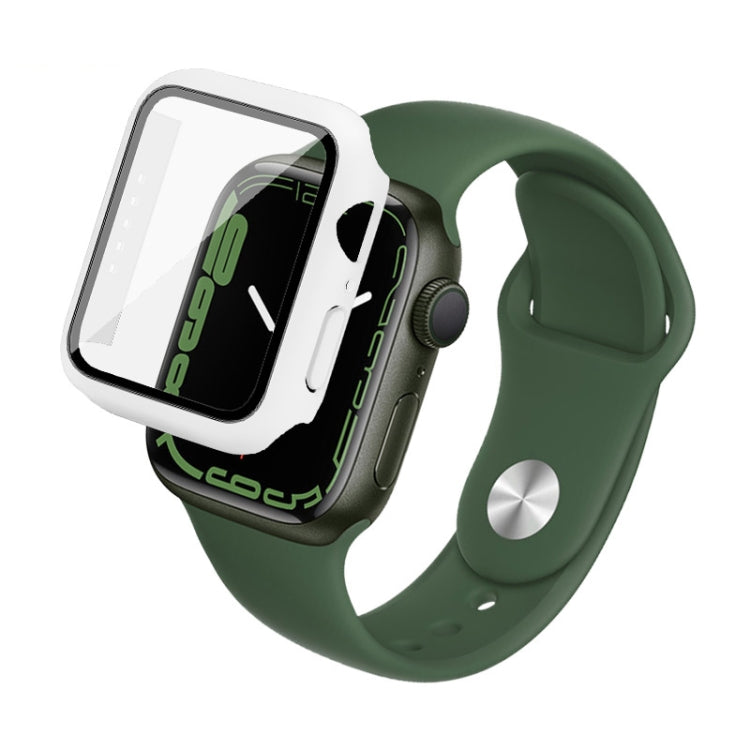 imak PC Case with Tempered Glass Film, For Apple Watch Series 8 / 7 41mm, For Apple Watch Series 8 / 7 45mm