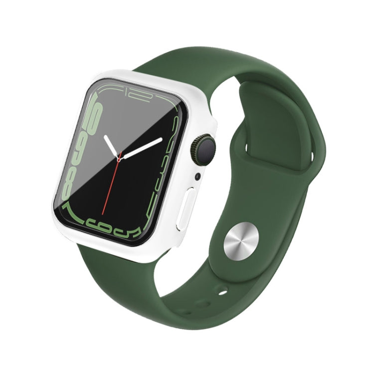 imak PC Case with Tempered Glass Film, For Apple Watch Series 8 / 7 41mm, For Apple Watch Series 8 / 7 45mm