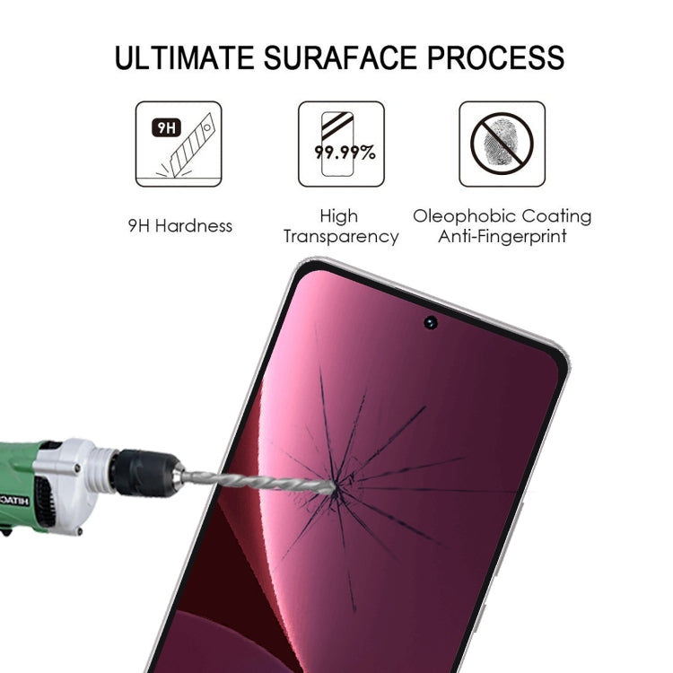 25 PCS 9H HD 3D Curved Edge Tempered Glass Film