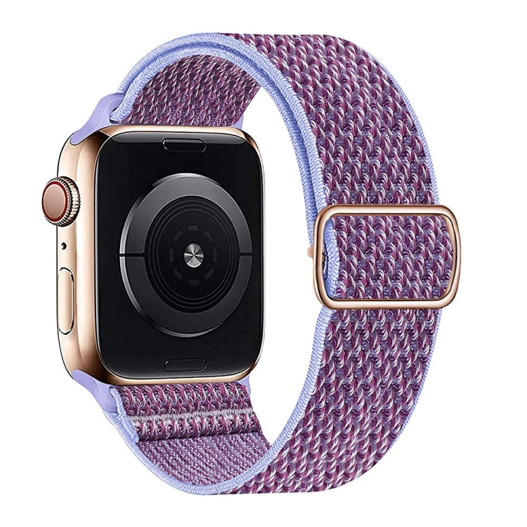 W Texture Nylon Strap For Apple Watch Series, 7 41mm / 6&SE&5&4 40mm / 3&2&1 38mm, 7 45mm / 6&SE&5&4 44mm / 3&2&1 42mm