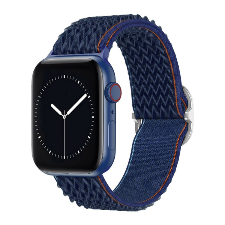 W Texture Nylon Strap For Apple Watch Series, 7 41mm / 6&SE&5&4 40mm / 3&2&1 38mm, 7 45mm / 6&SE&5&4 44mm / 3&2&1 42mm