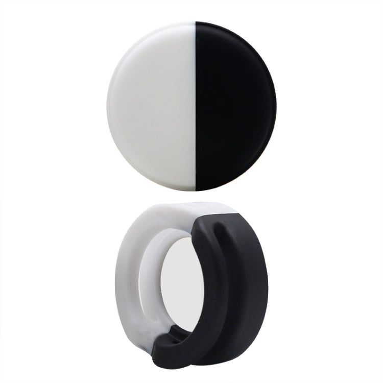 Pet Collar Anti-scratch Shockproof Silicone Case For AirTag 2nd Gen / AirTag 1st Gen, 34x34x17.3mm, 34x34x16.7mm