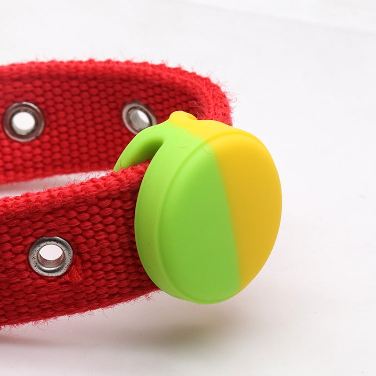 Pet Collar Anti-scratch Shockproof Silicone Case For AirTag 2nd Gen / AirTag 1st Gen, 34x34x17.3mm, 34x34x16.7mm