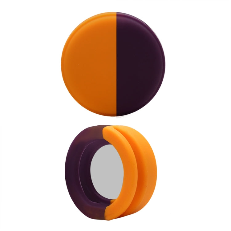 Pet Collar Anti-scratch Shockproof Silicone Case For AirTag 2nd Gen / AirTag 1st Gen, 34x34x17.3mm, 34x34x16.7mm