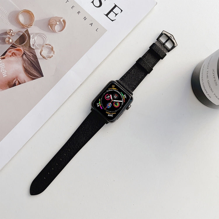 Leather Apple Watch Band 38mm 45mm Compatible With Series 1 2 3 4 5 6 7 SE