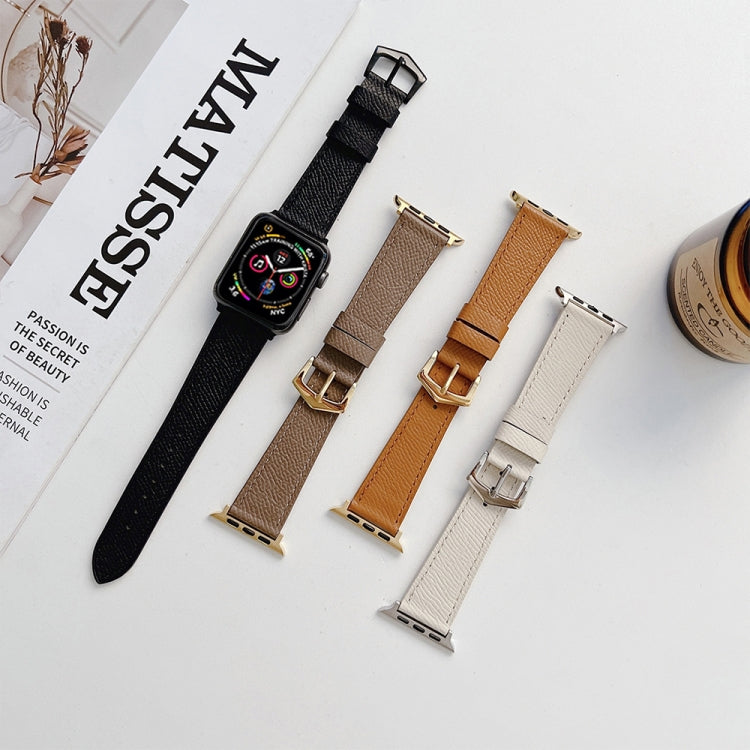 Leather Apple Watch Band 38mm 45mm Compatible With Series 1 2 3 4 5 6 7 SE