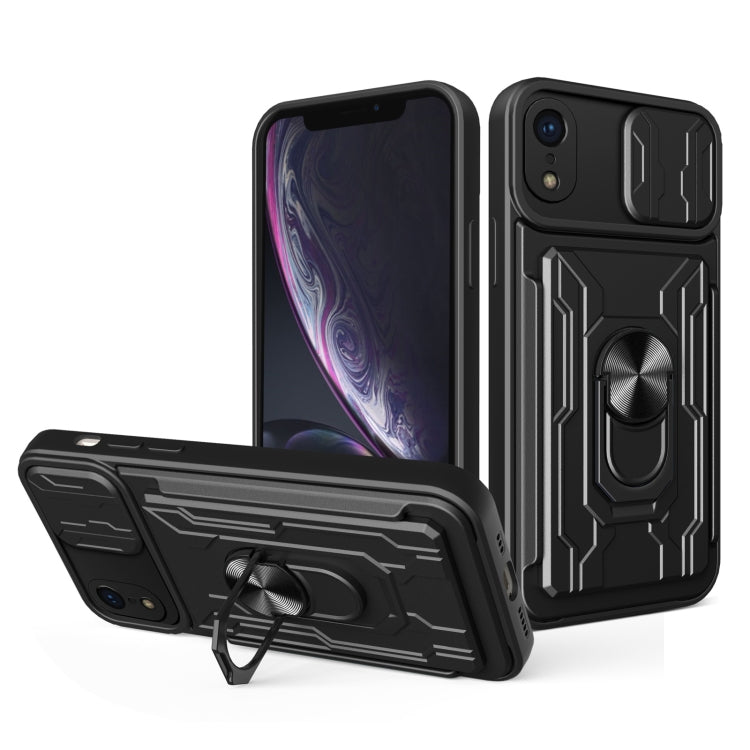 Sliding Camshield Card Phone Case, For iPhone X / XS, For iPhone XR, For iPhone XS Max