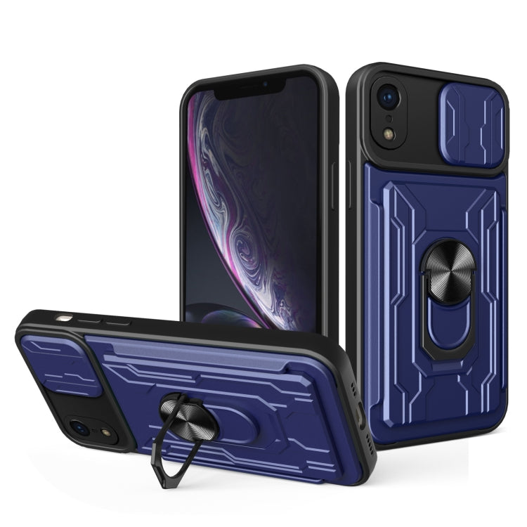 Sliding Camshield Card Phone Case, For iPhone X / XS, For iPhone XR, For iPhone XS Max