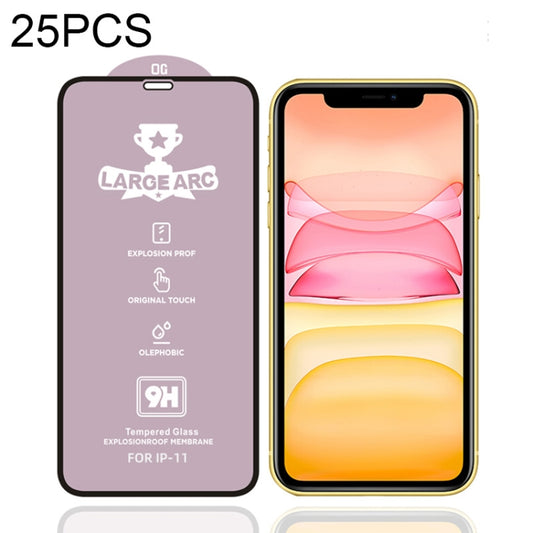 9H HD tempered glass screen protector 25-pack for multiple OPPO smartphone models
