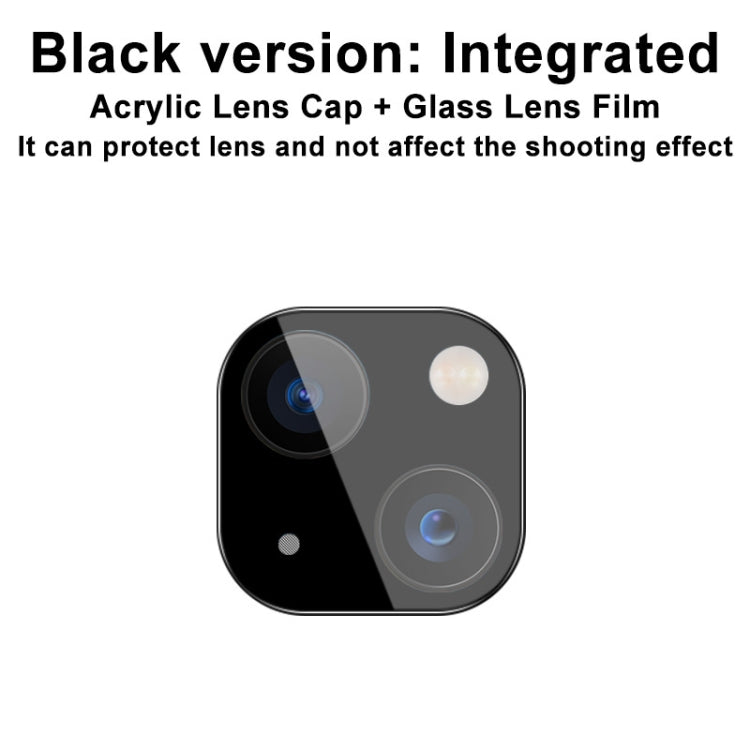 imak Integrated Rear Camera Lens Tempered Glass Film with Lens Cap Black Version