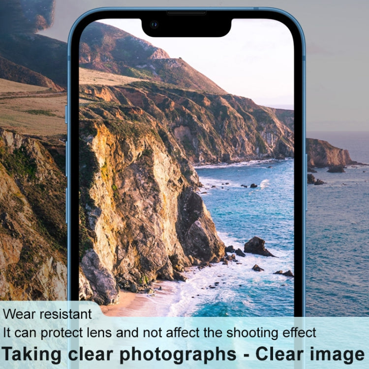 imak Integrated Rear Camera Lens Tempered Glass Film with Lens Cap Black Version