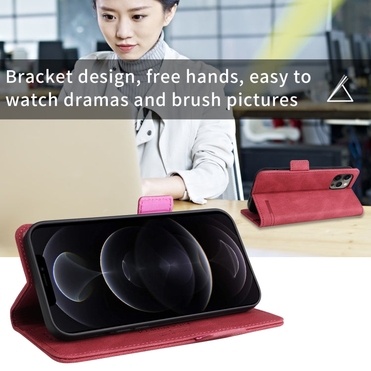 Magnetic Clasp Leather Phone Case, For iPhone XS / X