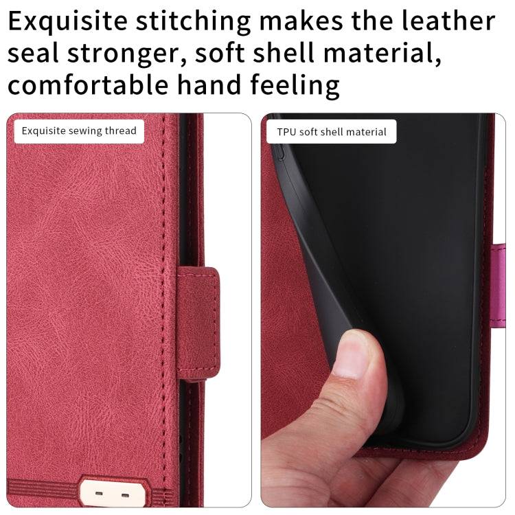 Magnetic Clasp Leather Phone Case, For iPhone XS / X