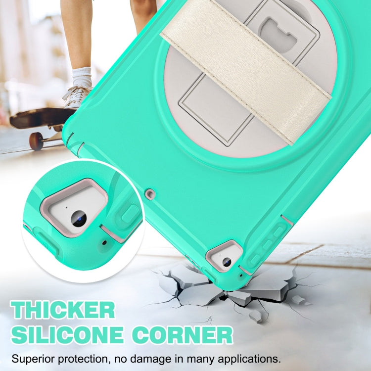 360 Degree Rotation PC + TPU Tablet Case, For iPad 9.7 2018 / 2017, For iPad mini 5 / 4