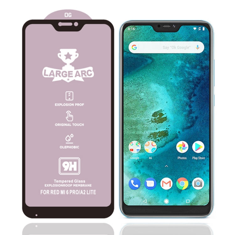 9H HD Large Arc High Alumina Full Screen Tempered Glass Film