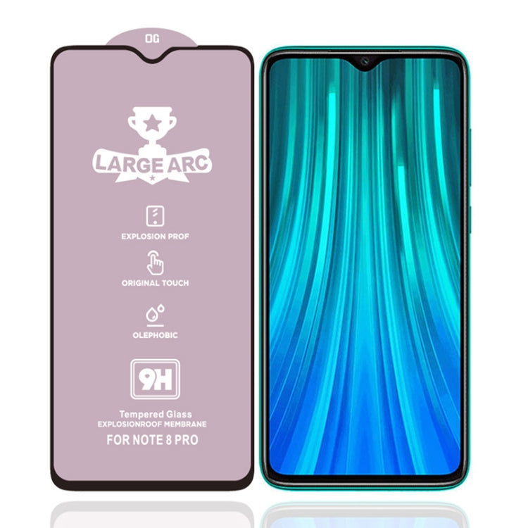 25 PCS 9H HD Large Arc High Alumina Full Screen Tempered Glass Film