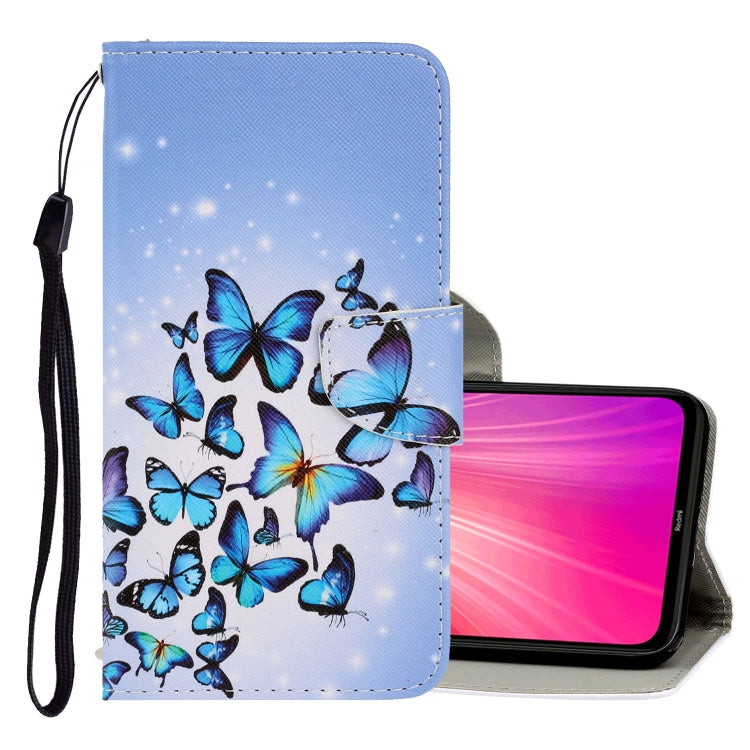 3D Colored Drawing Horizontal Flip PU Leather Case with Holder & Card Slots & Wallet