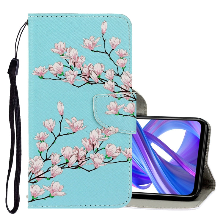 3D Colored Drawing Horizontal Flip PU Leather Case with Holder & Card Slots & Wallet