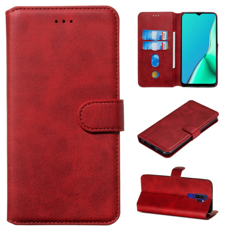 Classic Calf Texture Horizontal Flip PU Leather Case, with Holder & Card Slots & Wallet, For Vivo Y19 / U3, For Vivo U10 / Y15 / Y17 / Y3, For OPPO A9 (2020) / A5 (2020) / A11x, For OPPO F11 Pro / R19
