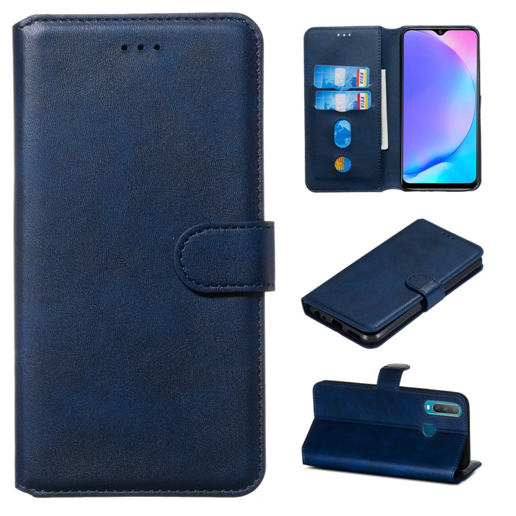 Classic Calf Texture Horizontal Flip PU Leather Case, with Holder & Card Slots & Wallet, For Vivo Y19 / U3, For Vivo U10 / Y15 / Y17 / Y3, For OPPO A9 (2020) / A5 (2020) / A11x, For OPPO F11 Pro / R19